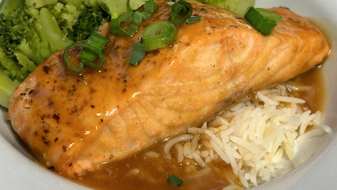 Group Dining – Miso Glazed Salmon